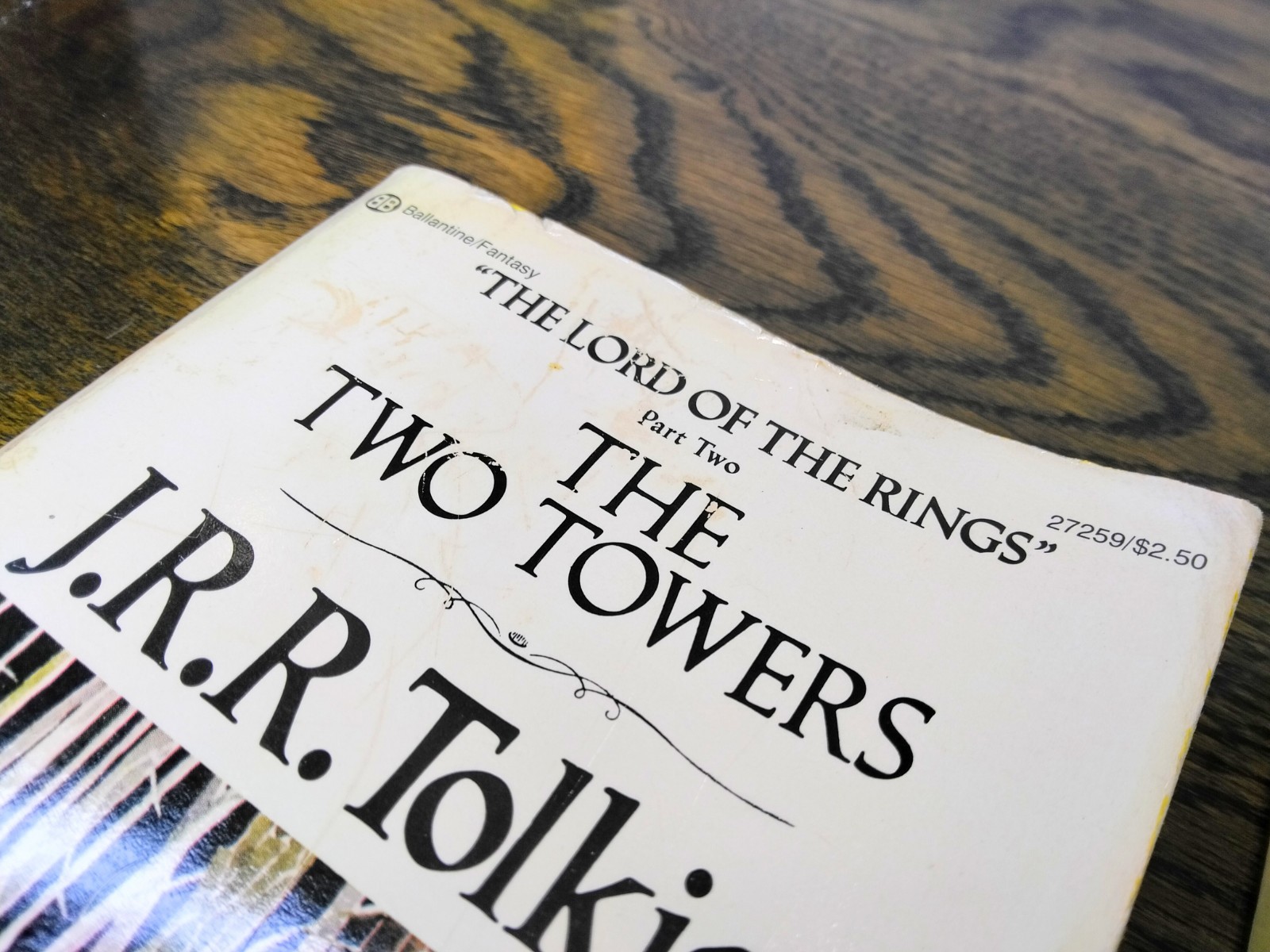Lord of the Rings Paperback Lot Two Towers Return of the King J.R.R. Tolkien 80s