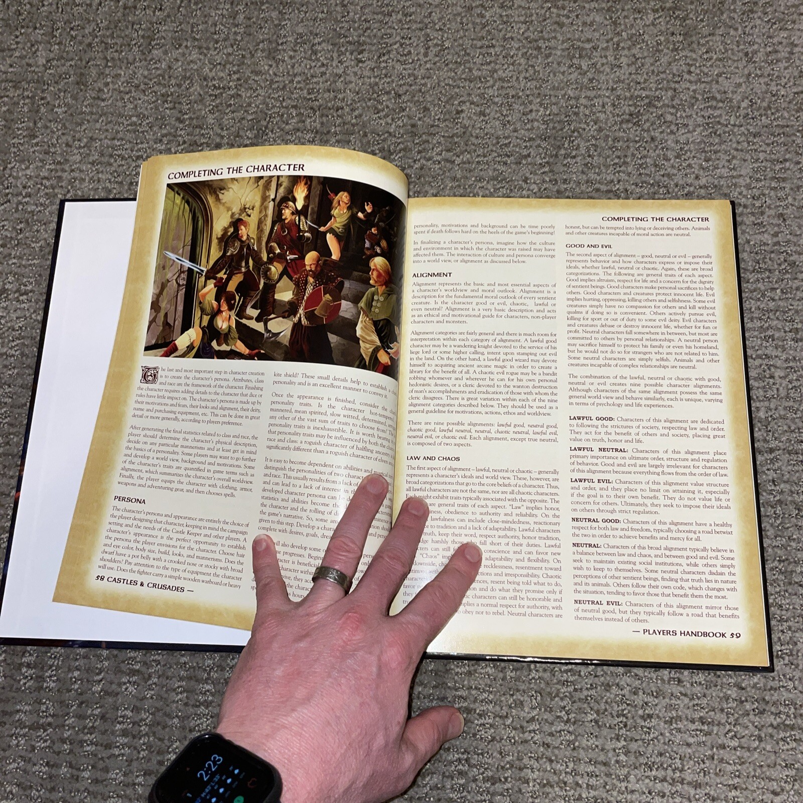 Castles & Crusades Players Handbook Hardcover – 2014 by Davis Chenault TLG80106