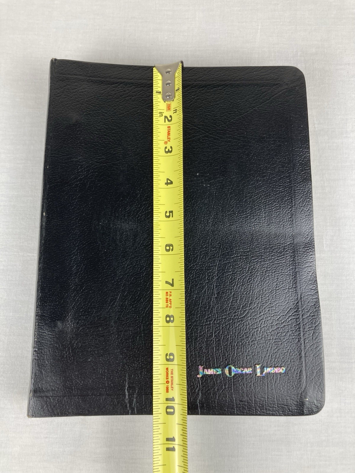 WORLD PUBLISHERS LOOSE LEAF KJV HOLY BIBLE CENTER COLUMN BONDED LEATHER RARE HTF