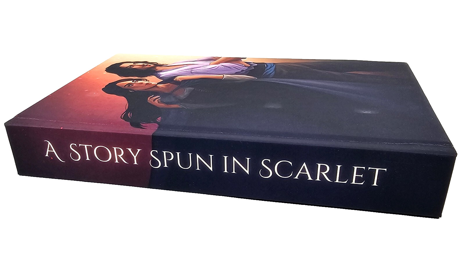A Story Spun in Scarlet by R Dugan (Tales of Wonder and Woe) (HC, 2024) Signed!