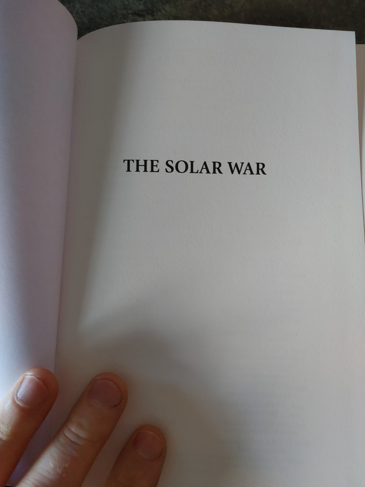 The Solar War John French The Siege of Terra Hardcover