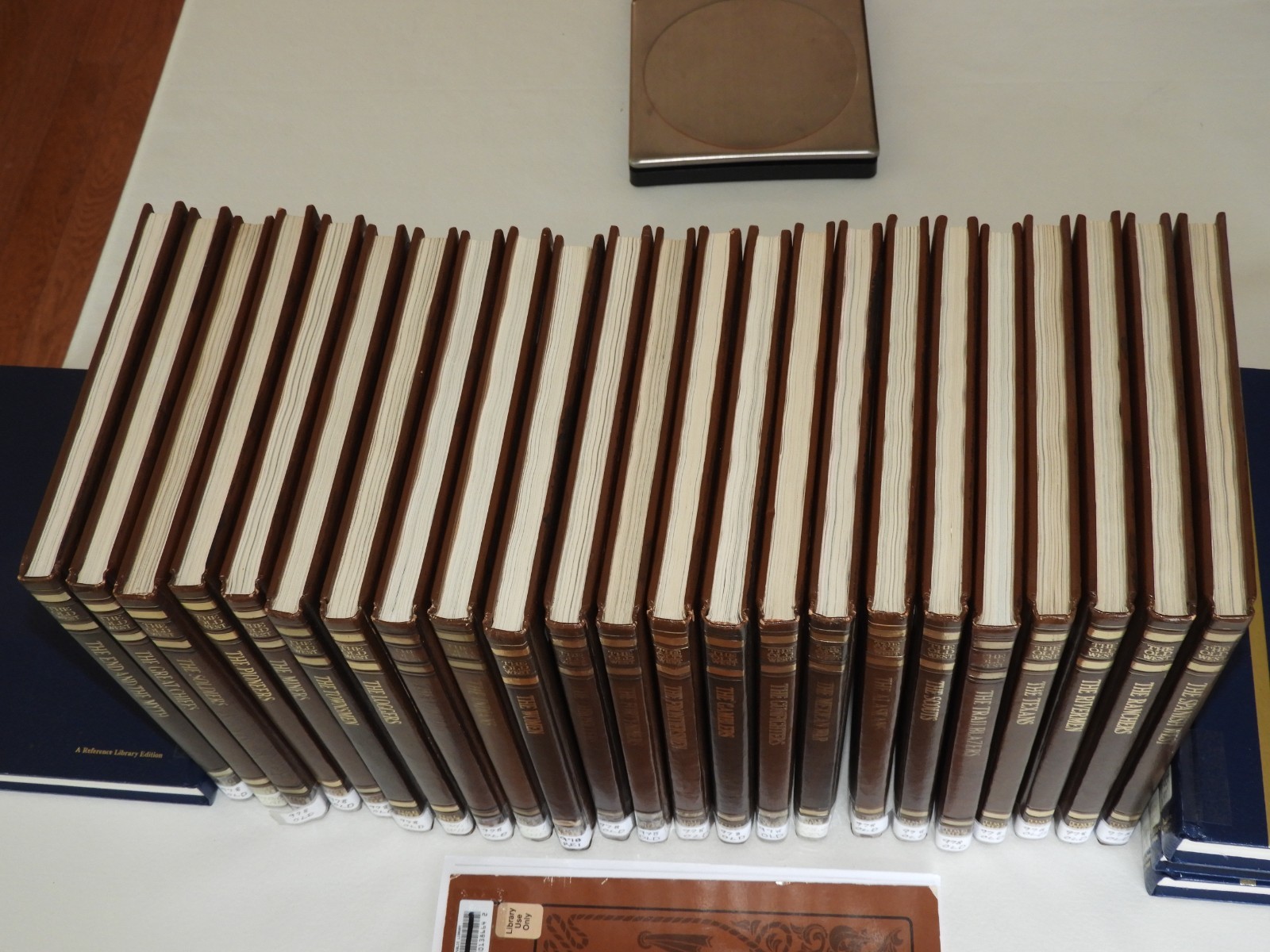 Classics of the Old West Time Life 23 Volumes Leather Bound Vintage