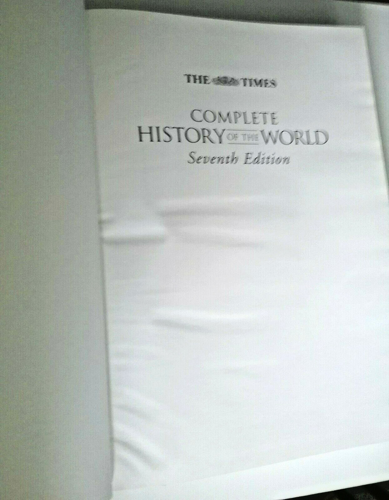 The Times Complete History Of The World 7th Edition Richard Overy Reference 6lbs