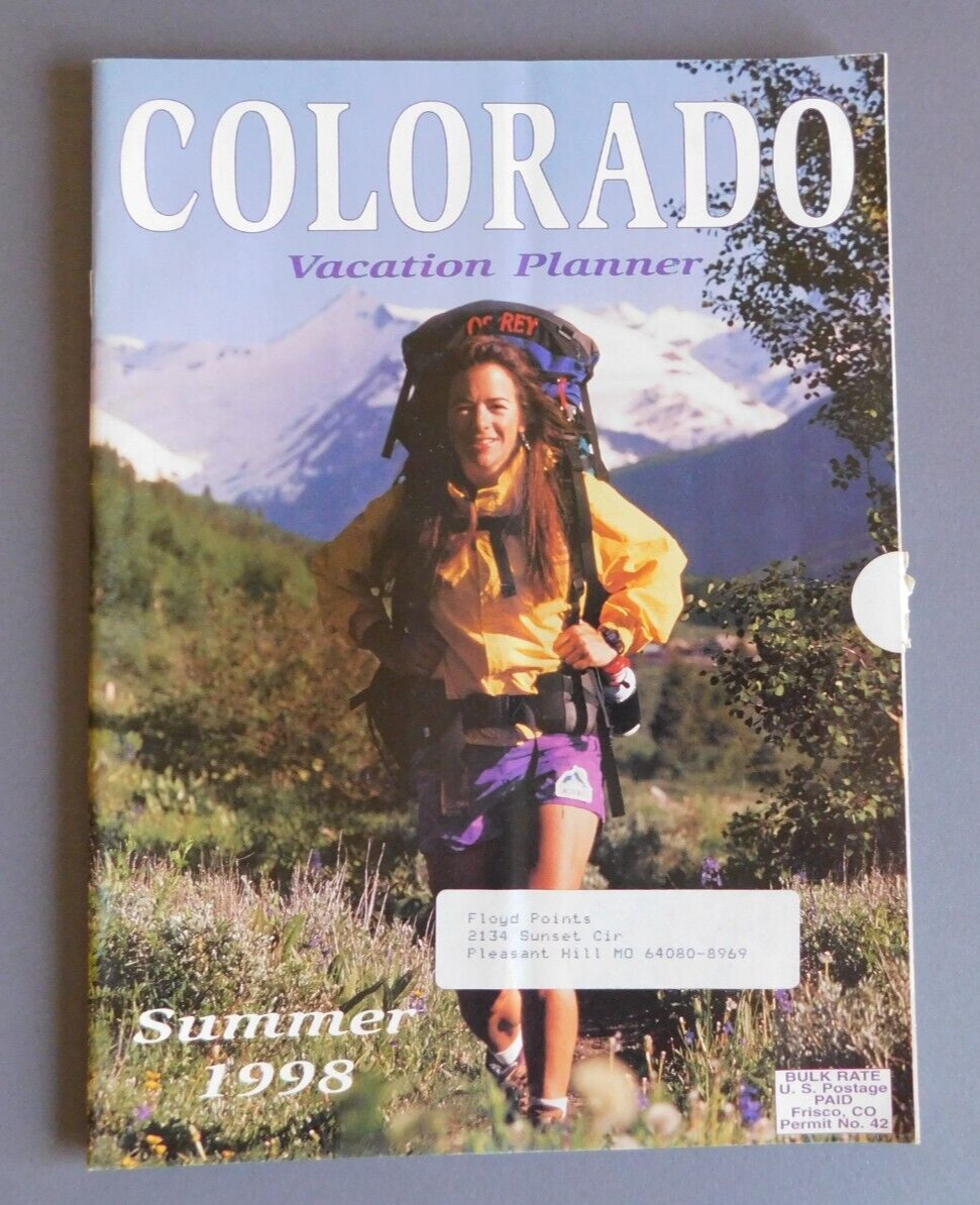 Colorado: Vacation Planner – Summer 1998 Travel Guide tourism