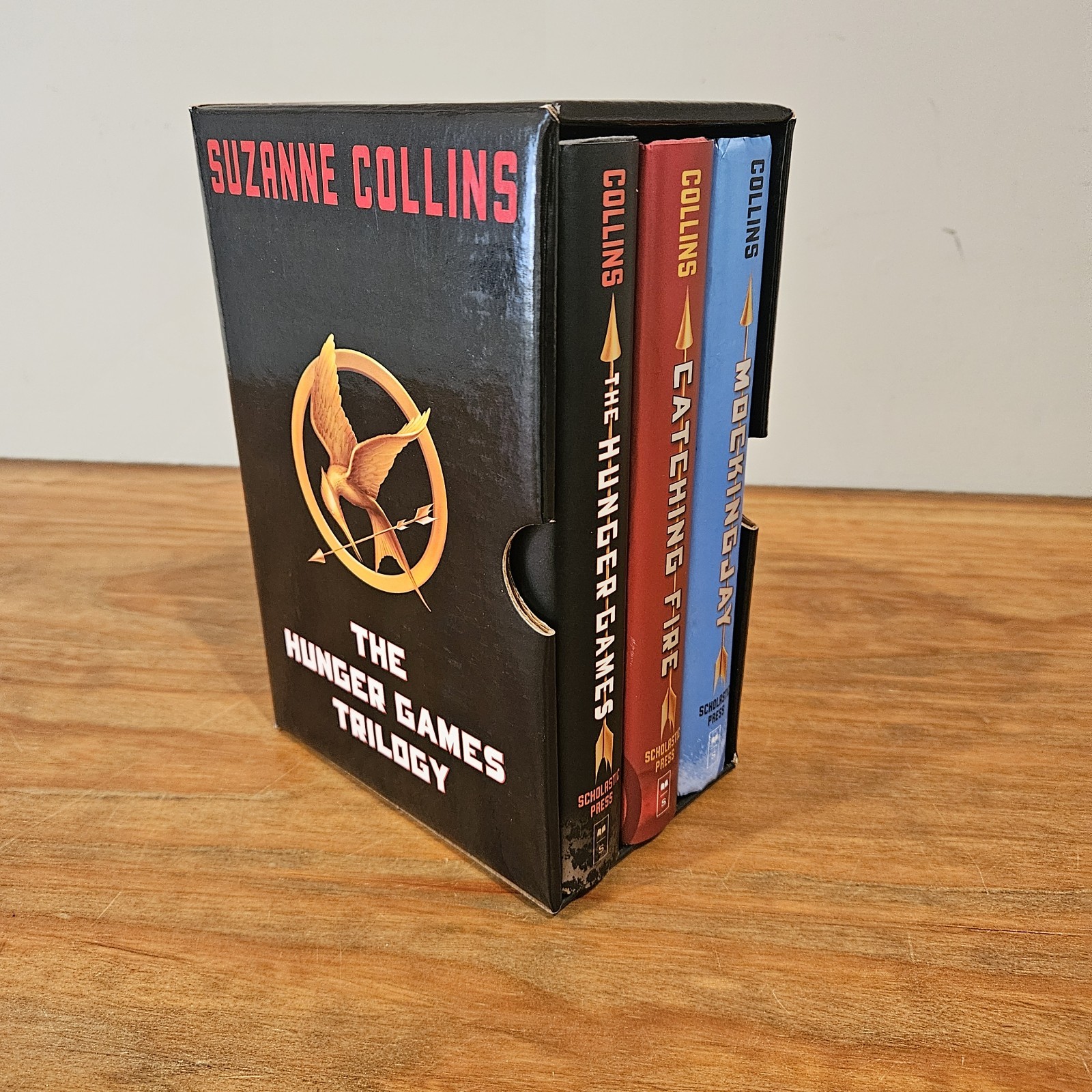 The Hunger Games Trilogy Boxed Set Hardcover First Edition Suzanne Collins