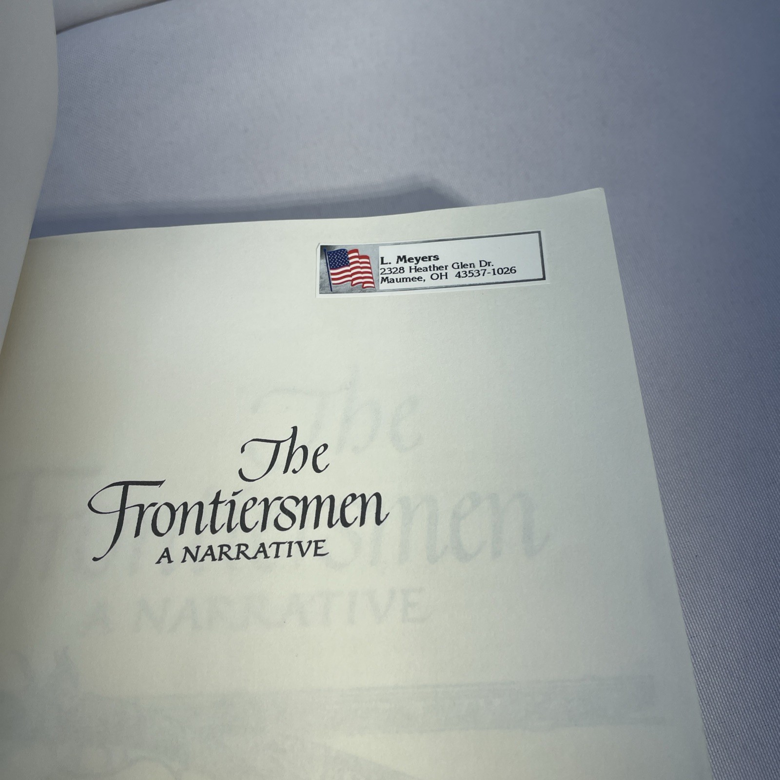 The Frontiersmen by Allan W. Eckert (2001, Trade Paperback)