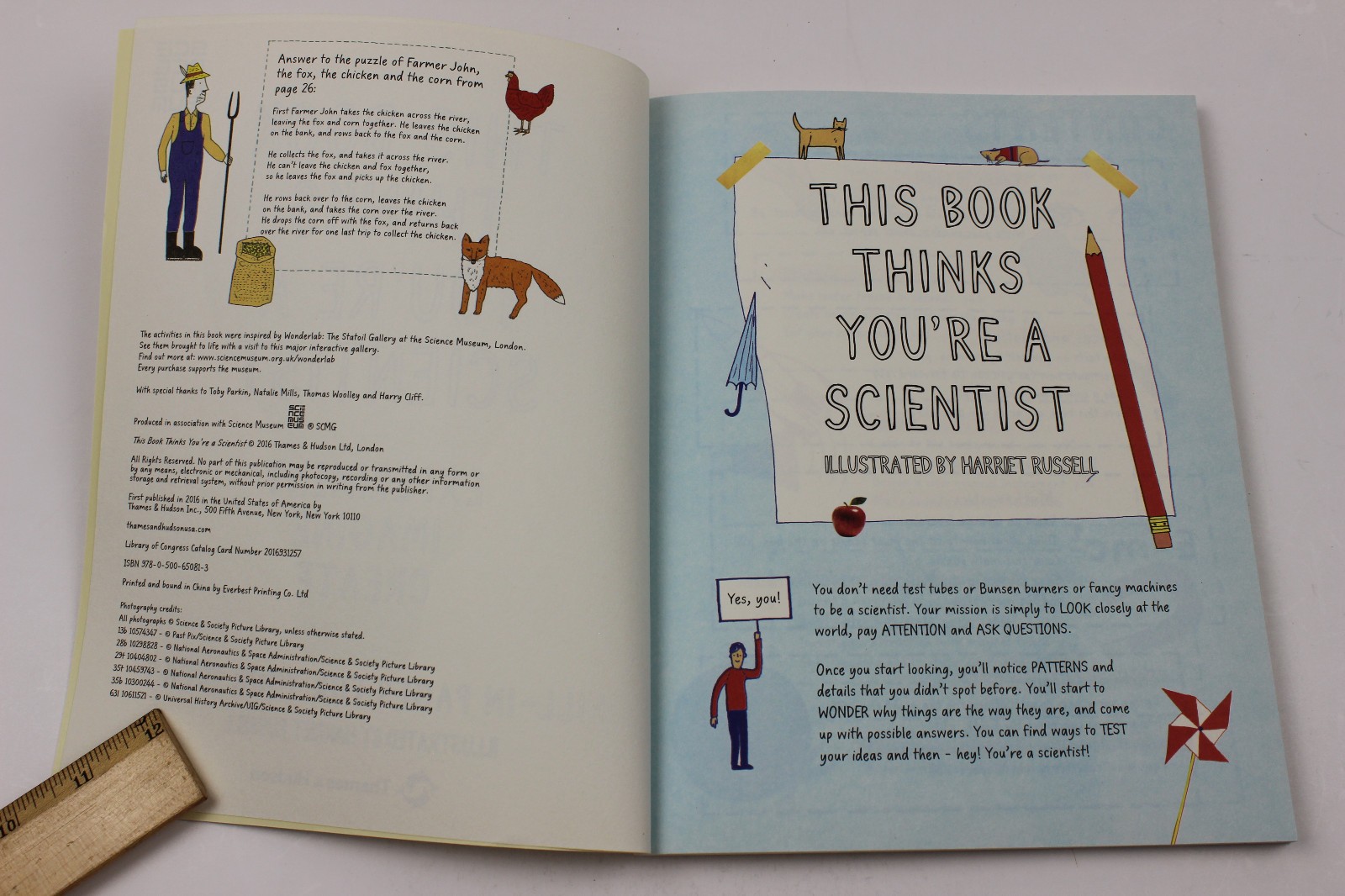 This Book Thinks You’re a Scientist : Imagine · Experiment · Create by Thames…