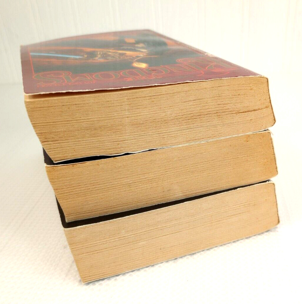 The Kingdoms Trilogy #1-3 Wrath of Ashar Usurper The Way Beneath Angus Wells PB