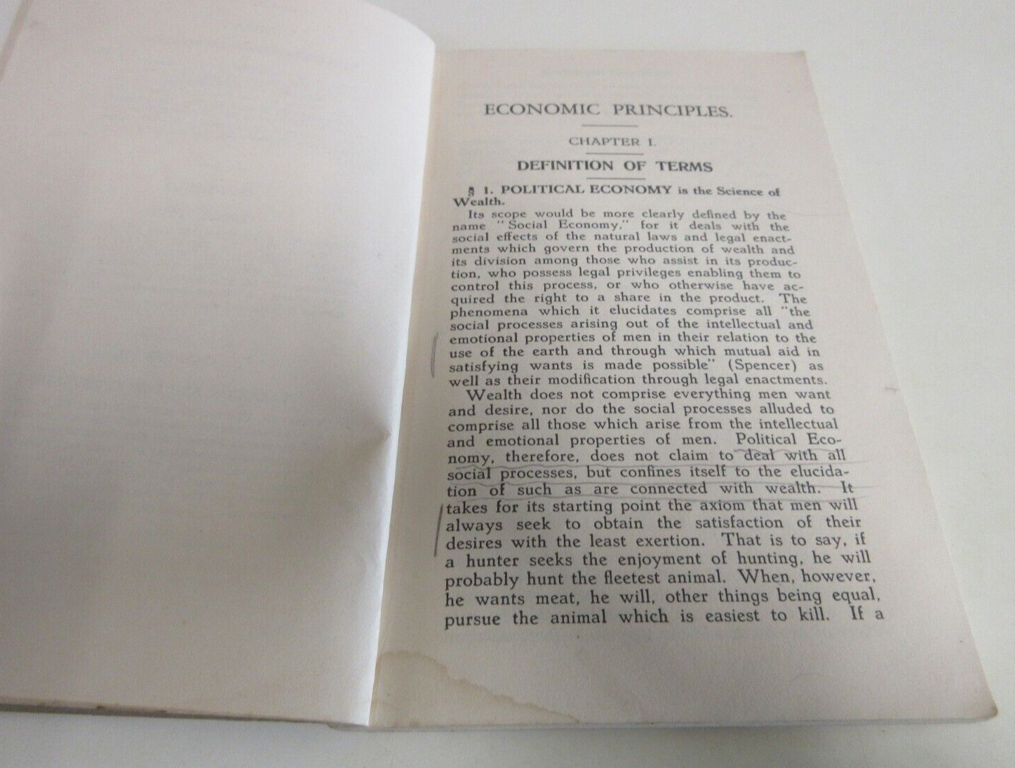 Economic Principles: Manual of Political Economy – Max Hirsch – 78 Pages – 1942
