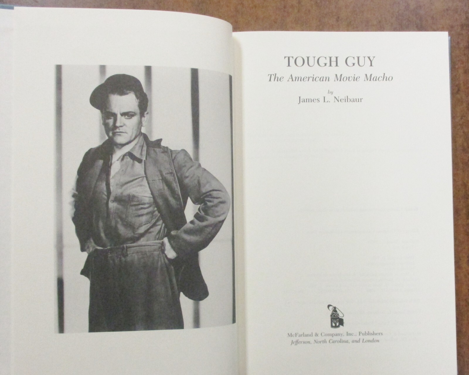 “Tough Guy” The American Movie Macho – Hardcover Book (1989) McFarland