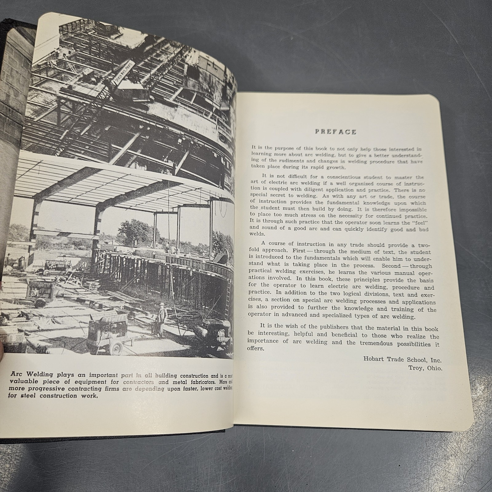 Vintage Modern Arc Welding Procedure And Practice Hobart Trade School Reference