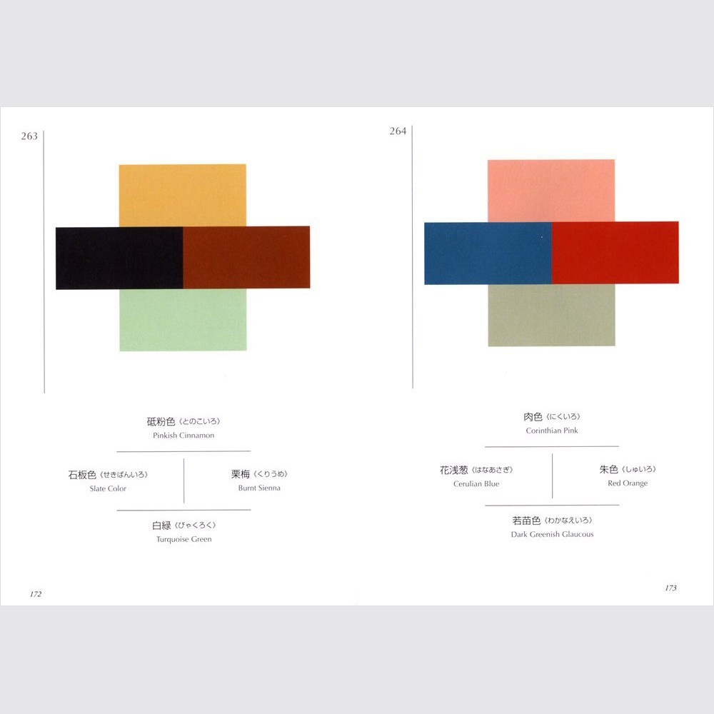 A Dictionary of Color Combinations Taisho Showa Japanese Design Book New