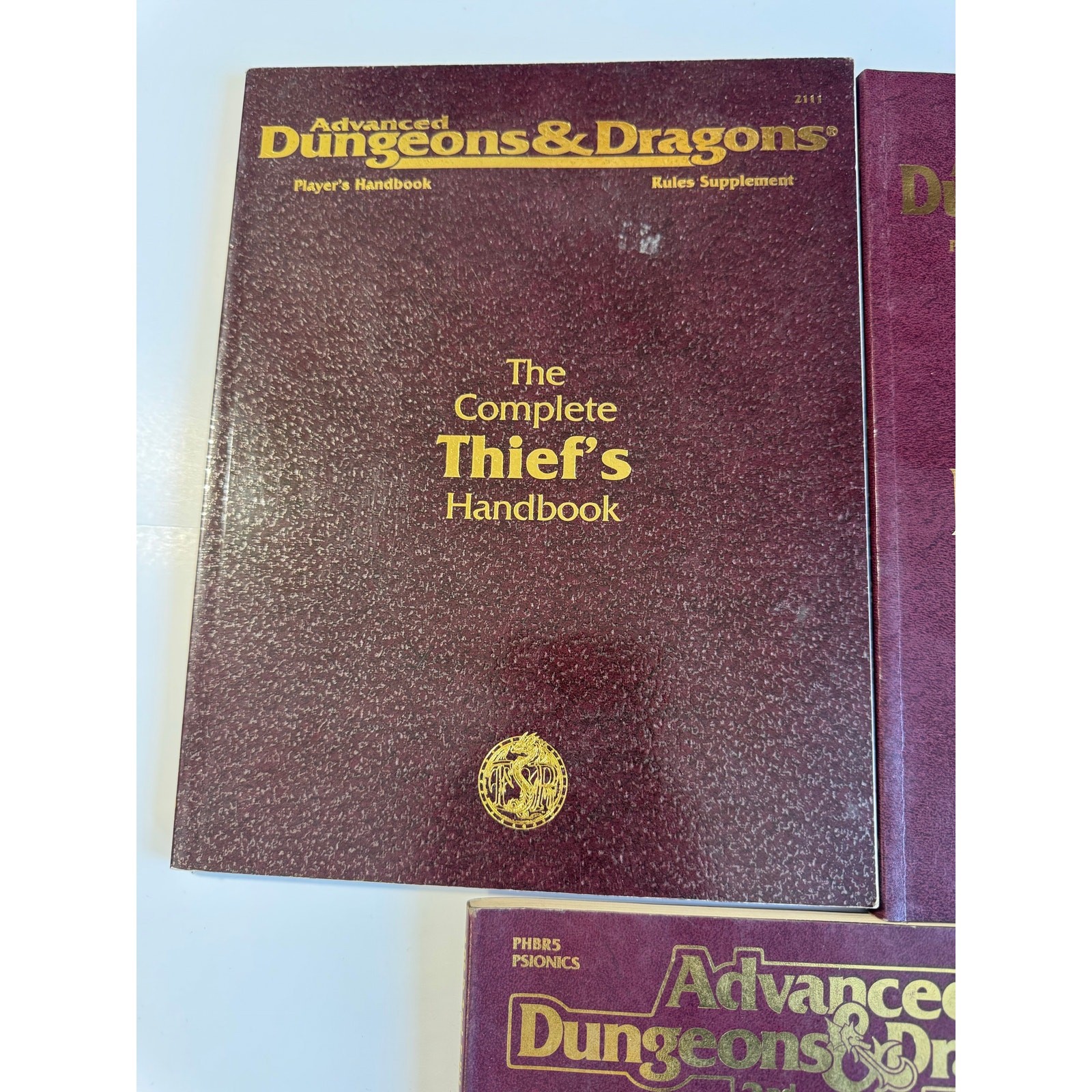 Advanced Dungeons and Dragons Lot of 3 Psionics, Humanoids, Thief’s
