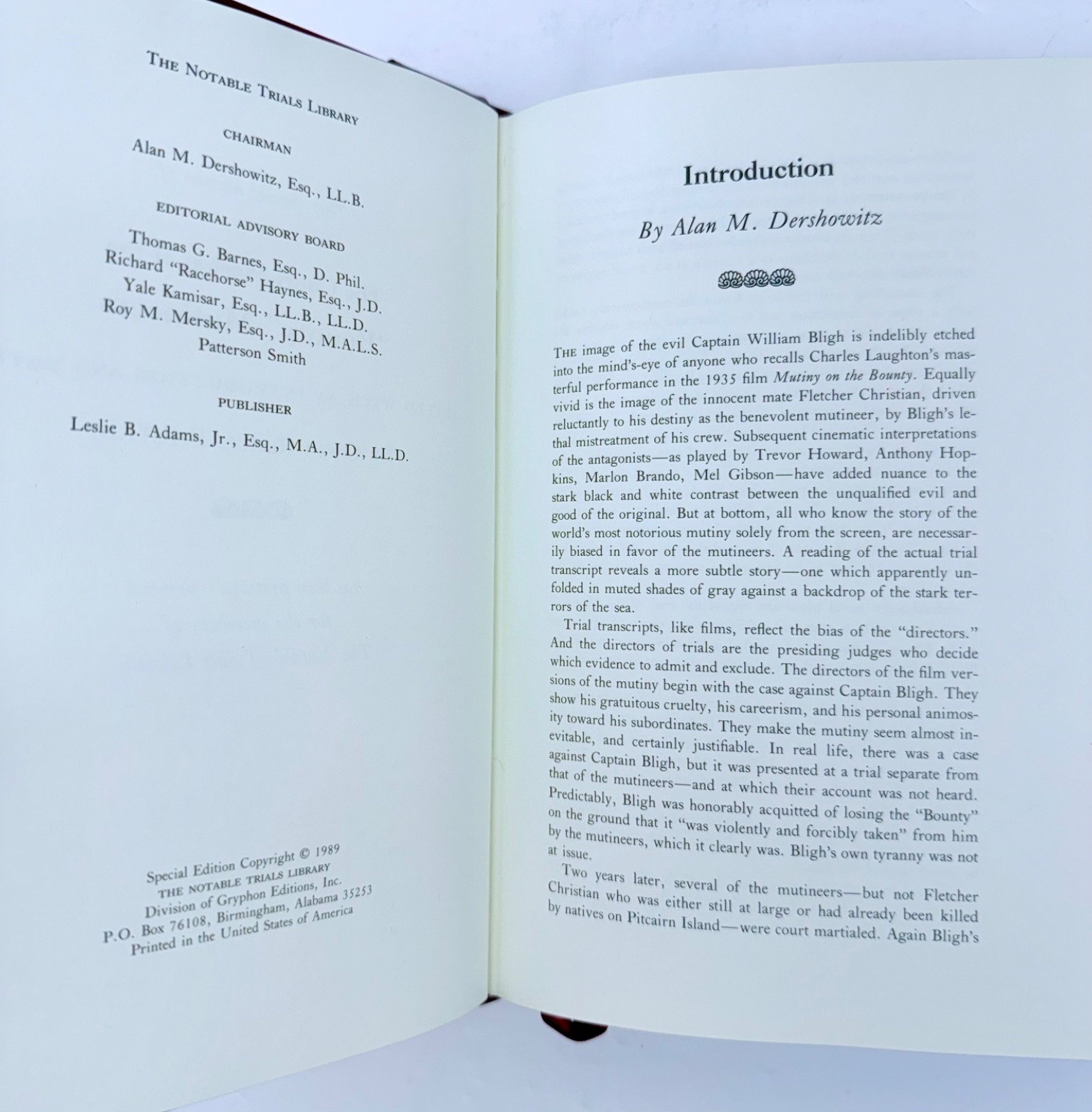 The Court Martial of the “Bounty” Mutineers Owen Rutter Notable Trials Library