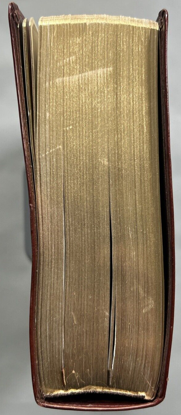 HCSB Study Bible Mahogany Duotone Simulated Leather Clean Text G+ USA Print