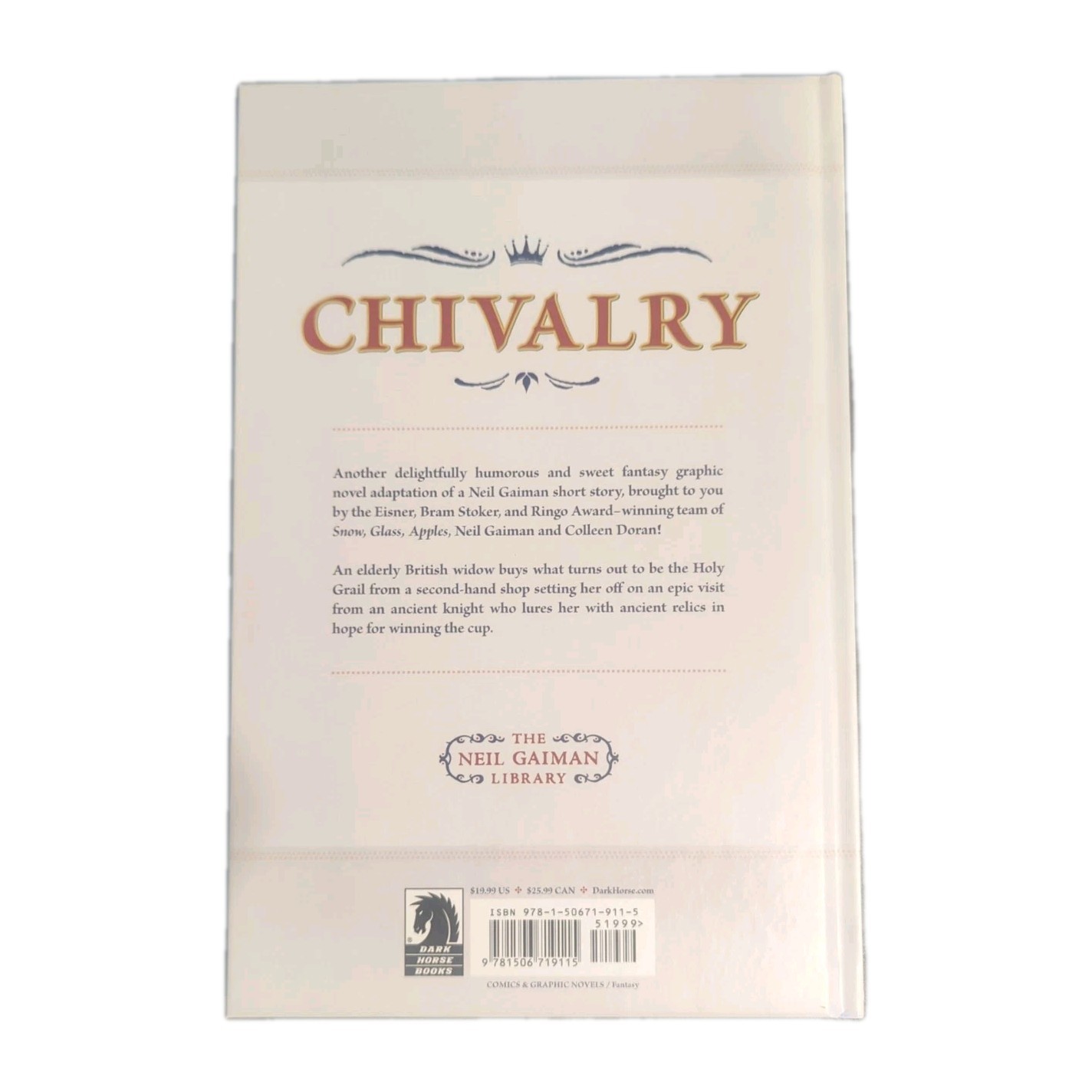 Chivalry By Colleen Doran – Hardcover (Dark Horse Comics)