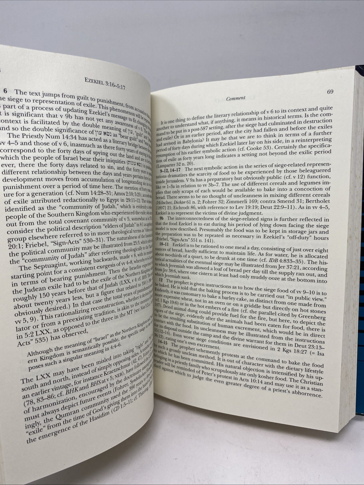 Ezekiel 1–19 Word Biblical Commentary Vol 28 (1994, HC/DJ) Allen Unmarked Pages