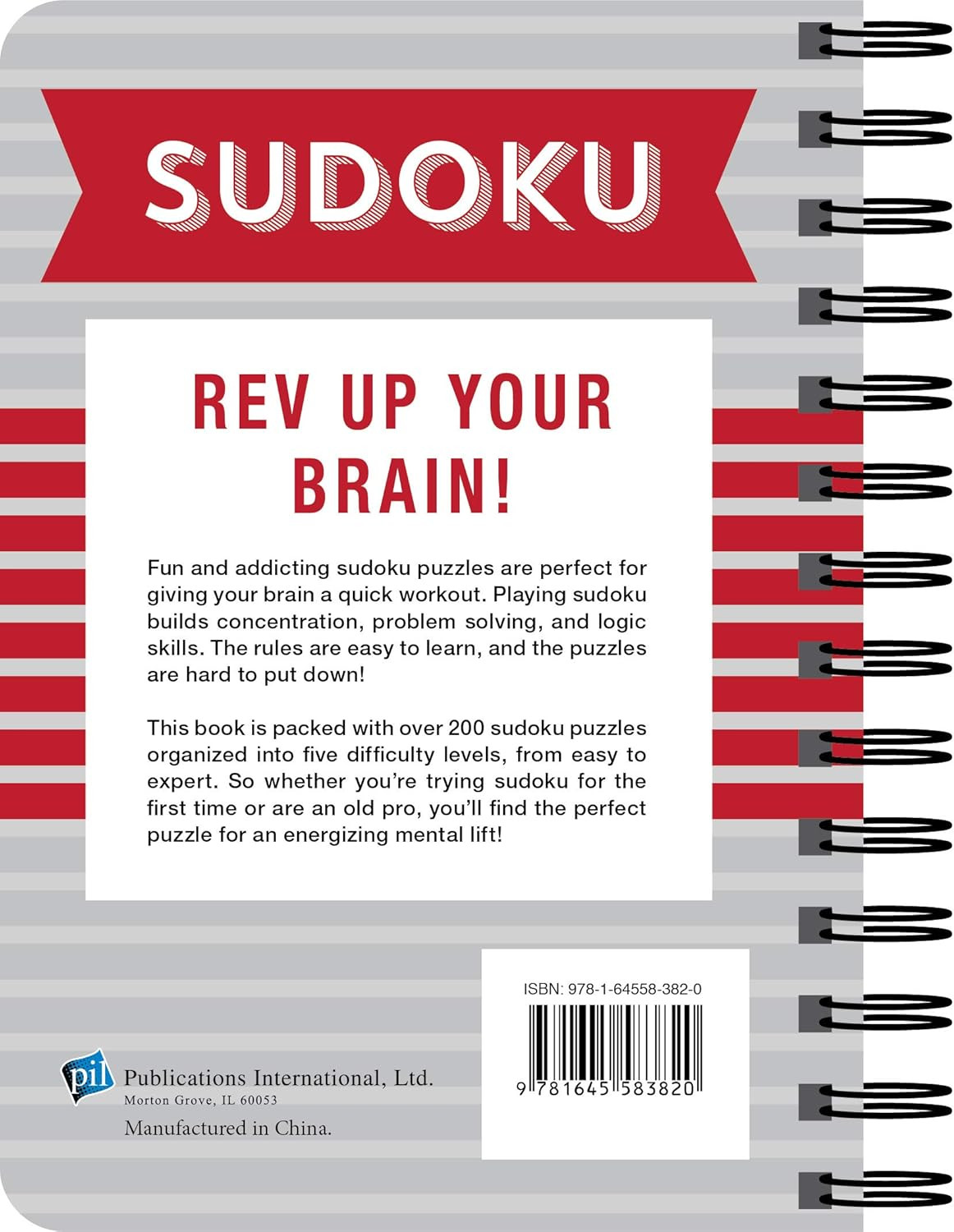 Brain Games – to Go – Sudoku (Red)
