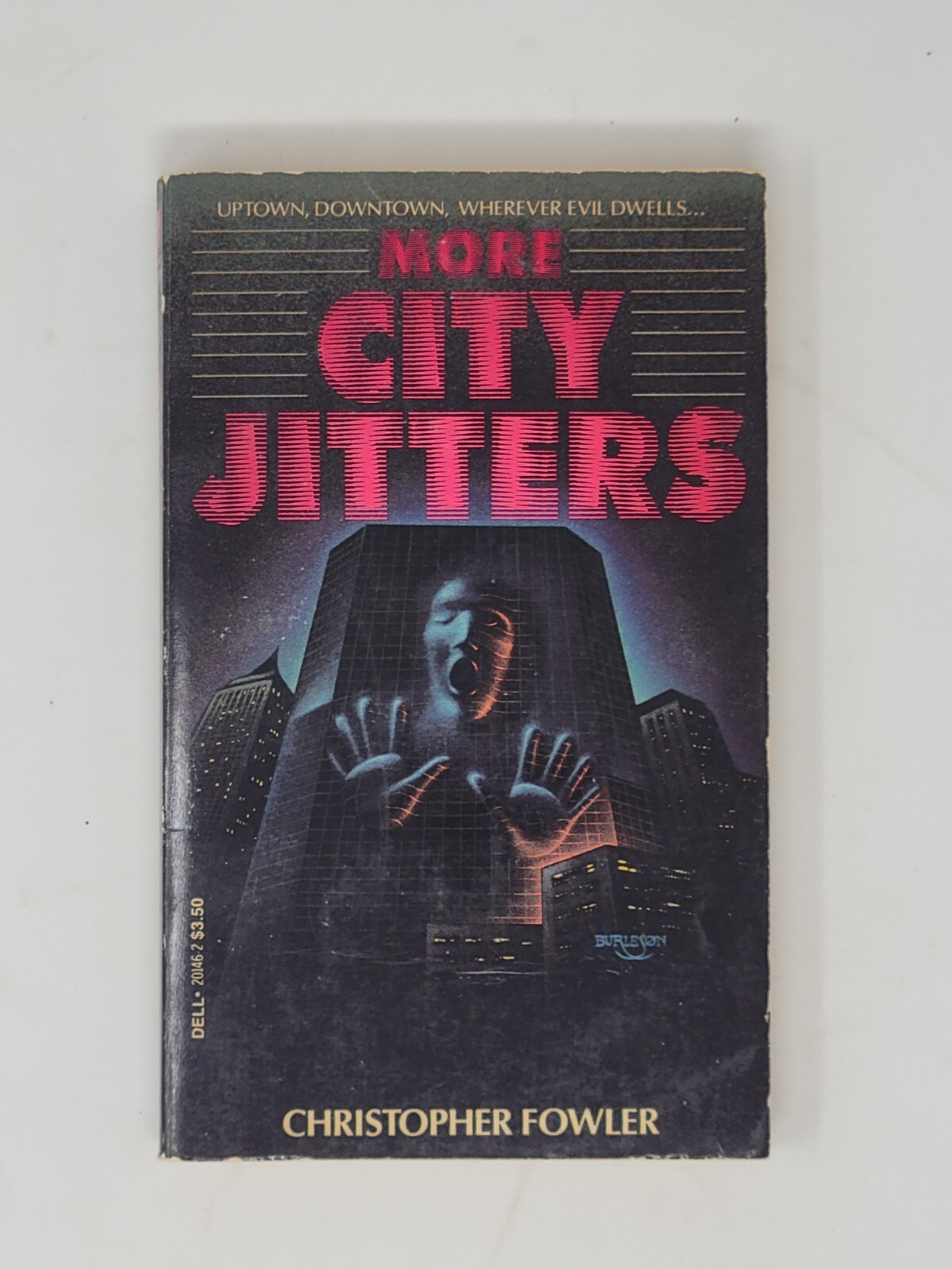 CHRISTOPHER FOWLER FIRST US EDITION – More City Jitters (Paperbacks From Hell)