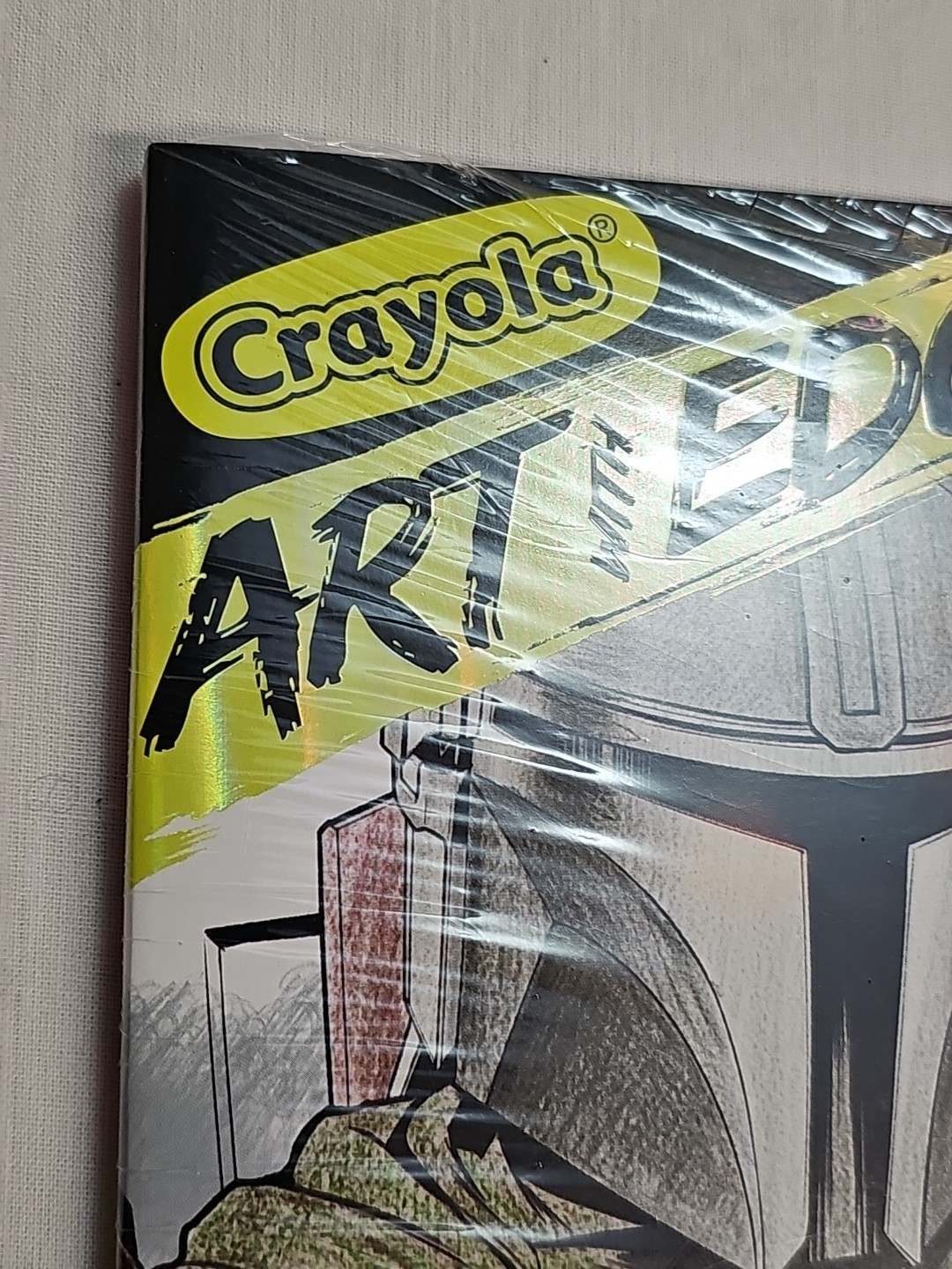 Crayola Art With Edge Star Wars The Mandalorian 28 Pages + 1 Poster New Sealed