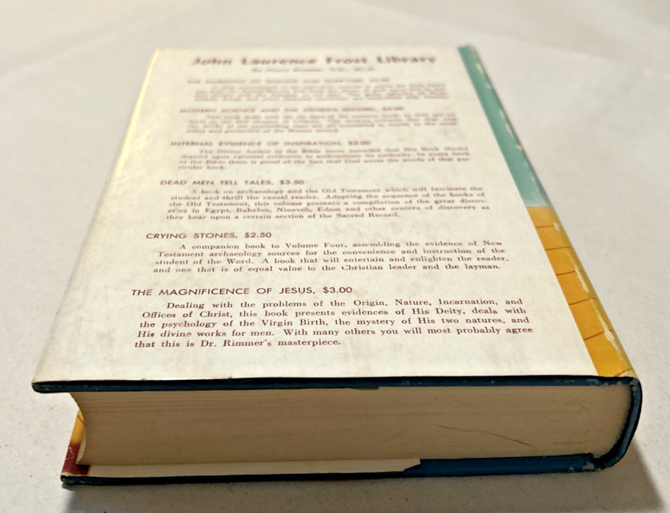 The Shadow of Coming Events (1954) ~ Harry Rimmer ~ Hardcover ~ Dust Jacket