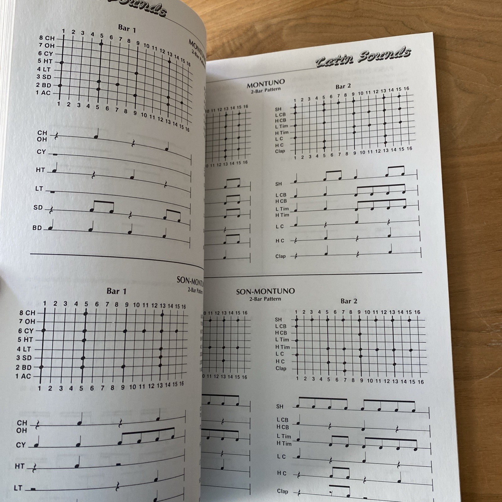ROLAND DRUM MACHINE RHYTHM DICTIONARY By Sandy Feldstein