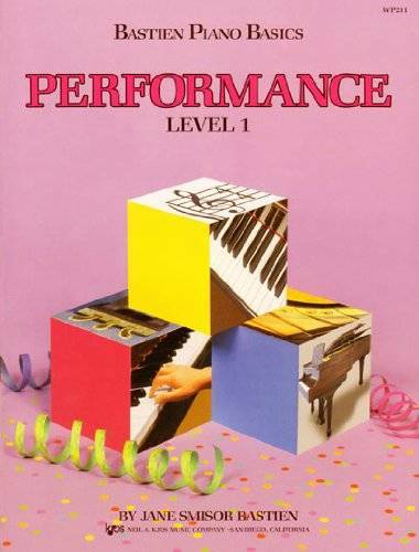WP211 – Bastien Piano Basics – Performance Level 1 – Paperback – GOOD