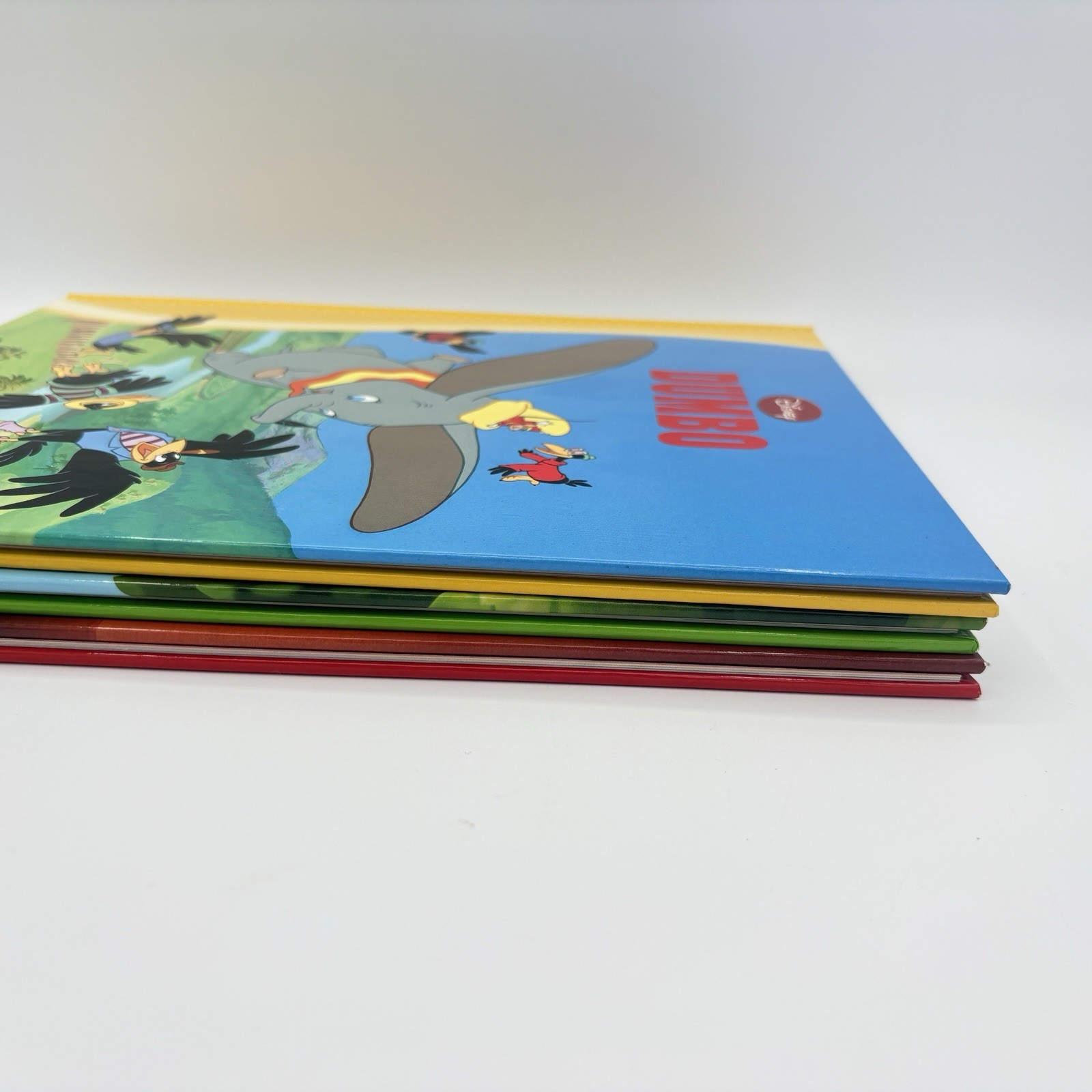 Walt Disney Press Hard Cover Books-Mickey & Friends, Dumbo & 101 Dalmatians EUC