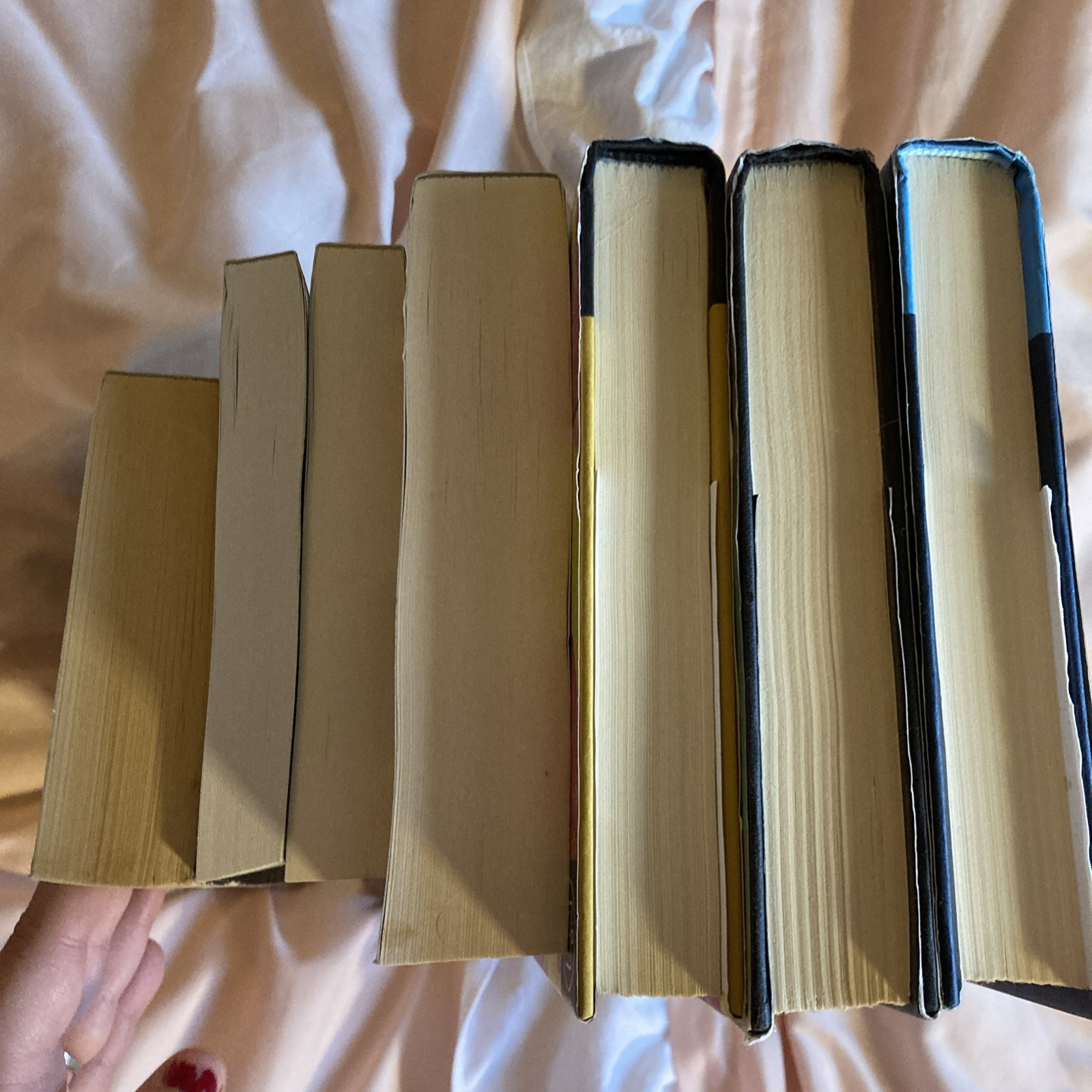 Thriller & Mystery Book Bundle Lot of 7 Paperback & Hardcover Mixed Authors