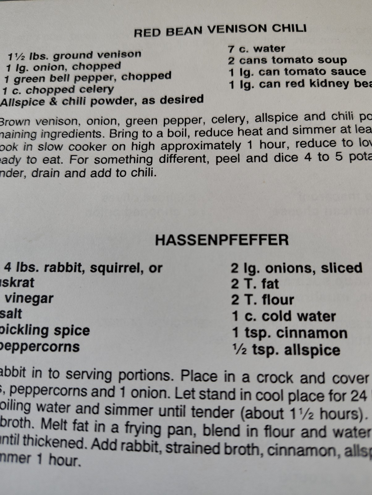Toussaint River Protectors Cookbook Spiral Bound Vennison Rabbit Duck Pickles