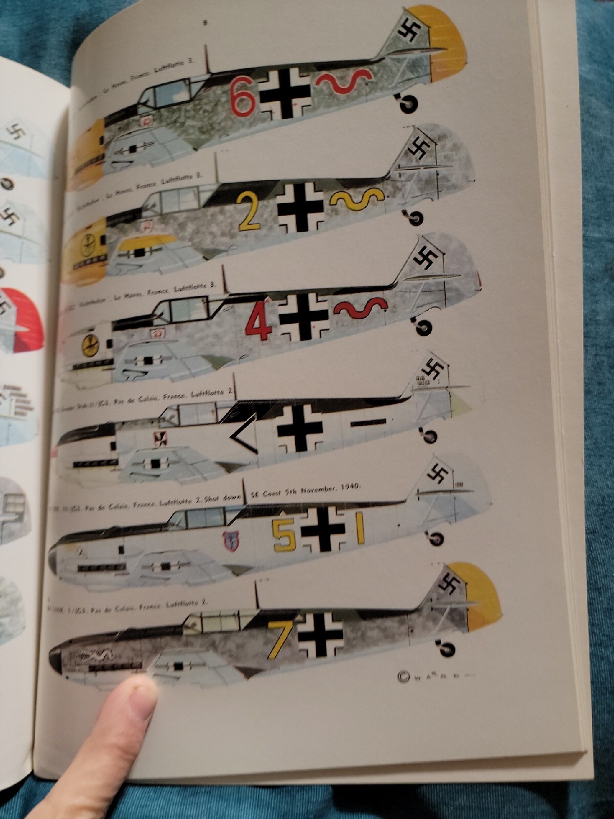 Battle of Britain,Hawker Hurricane. ARCO-AIRCAM AVIATION SERIES No 13