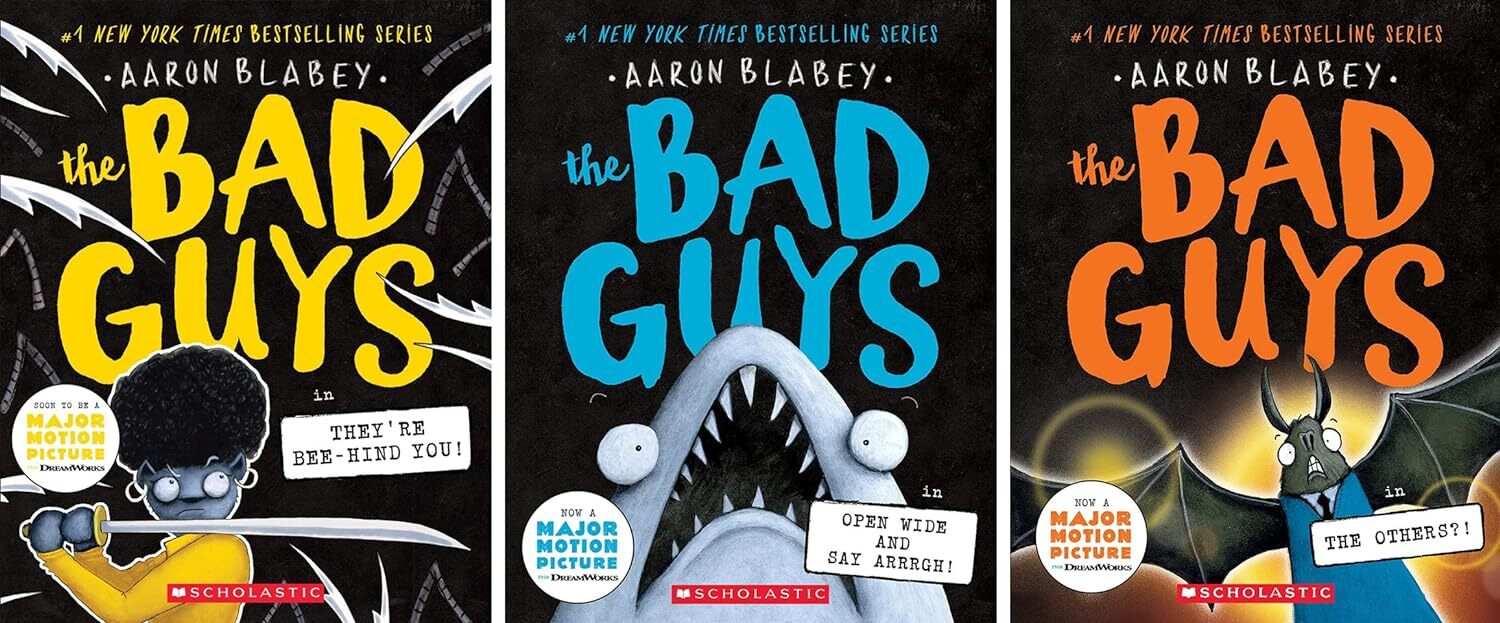 Bad Guys Book Series 1-16 Books Collection Set By Aaron Blabey NEW Paperbck 2023
