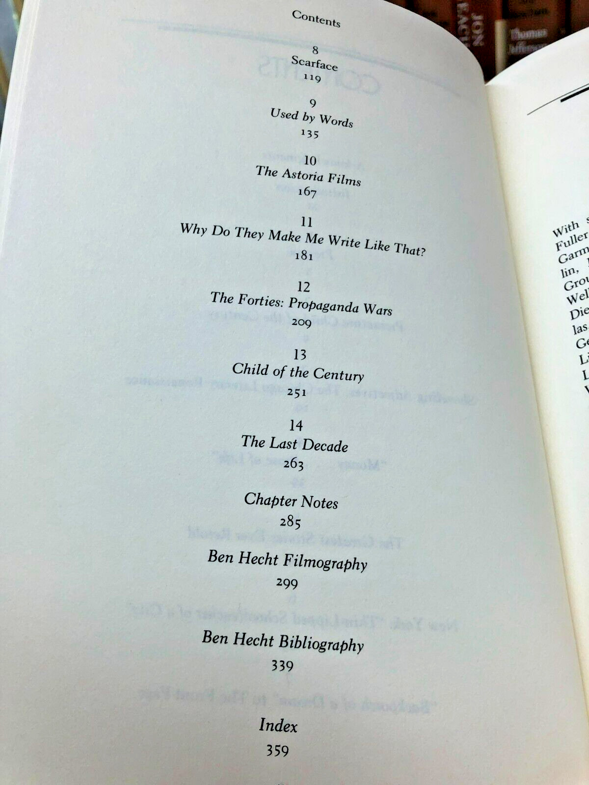 Ben Hecht: A Biography, The Man Behind The Legend by William MacAdams (1990)
