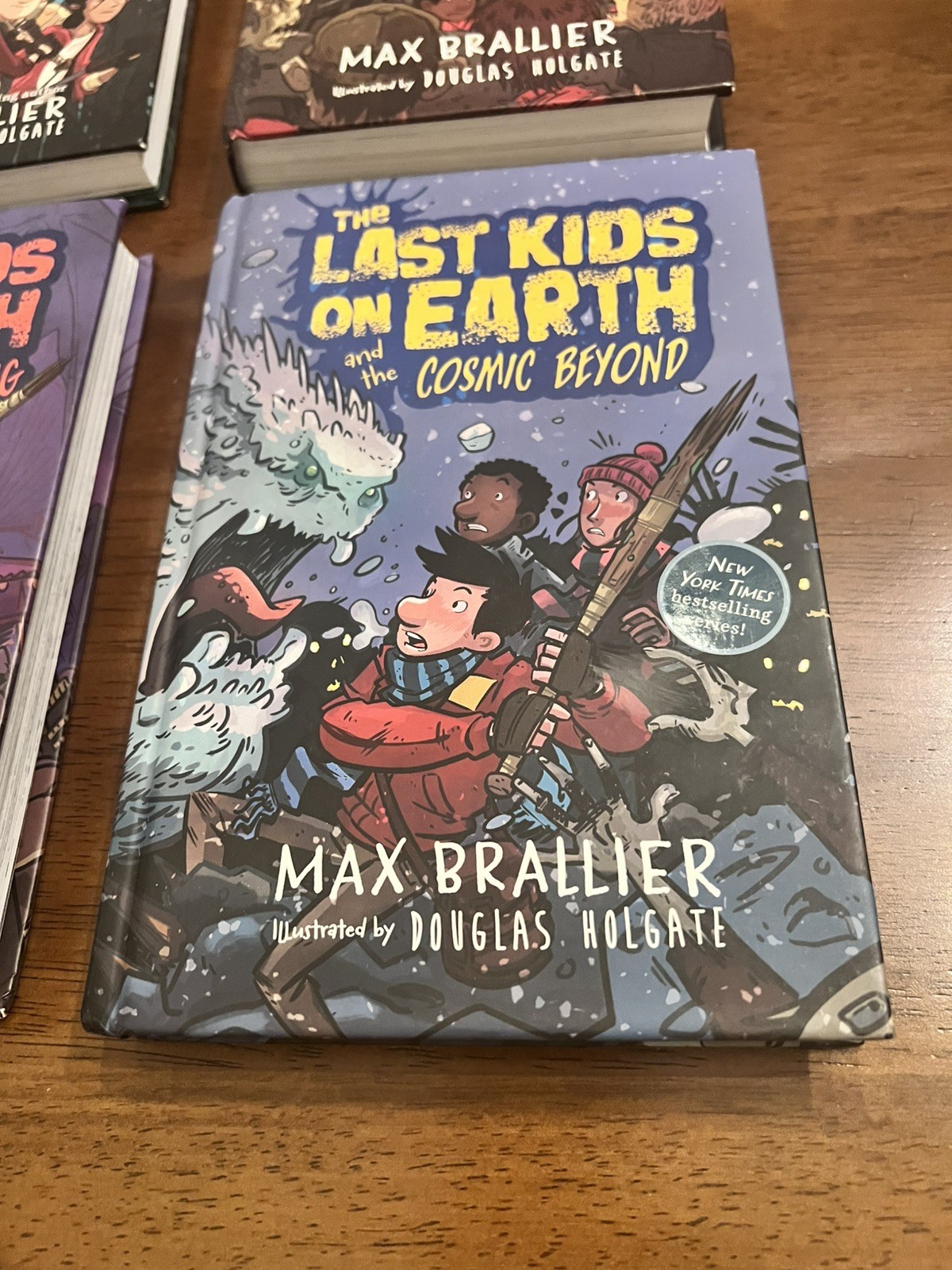 The Last Kids on Earth Hardcover Illustrated Books Set of 4 (First 4 books)
