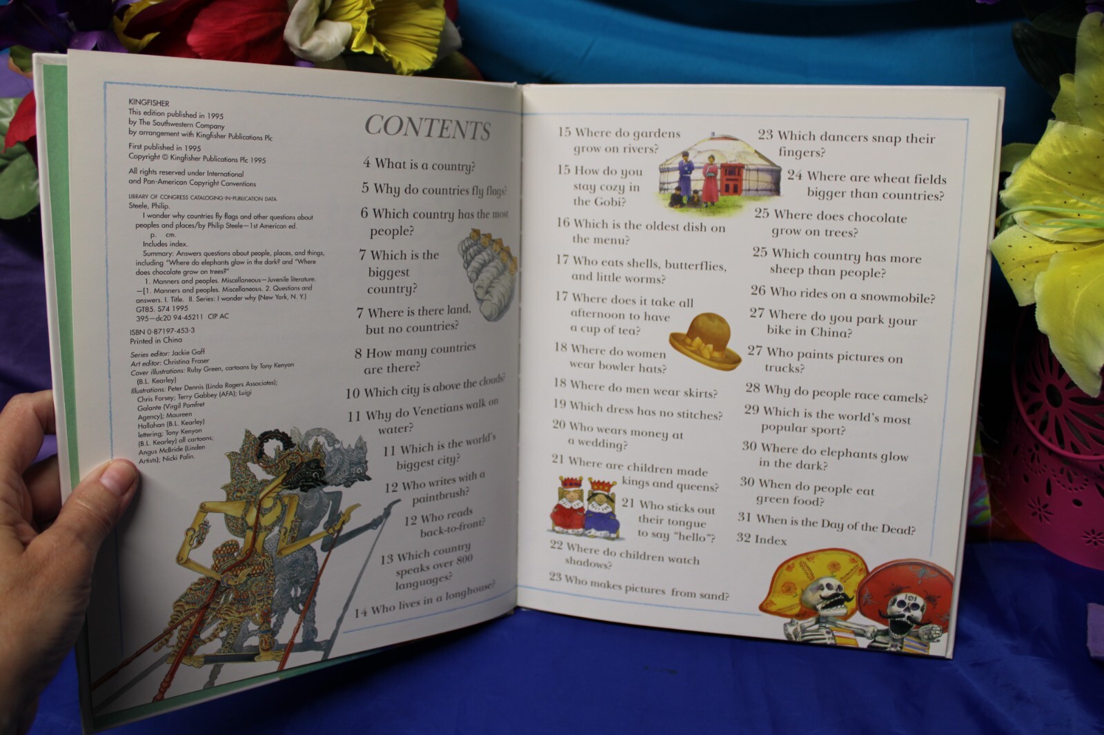 Roaring Brook Press I Wonder Why Questions Children’s – Countries Fly Flags Book