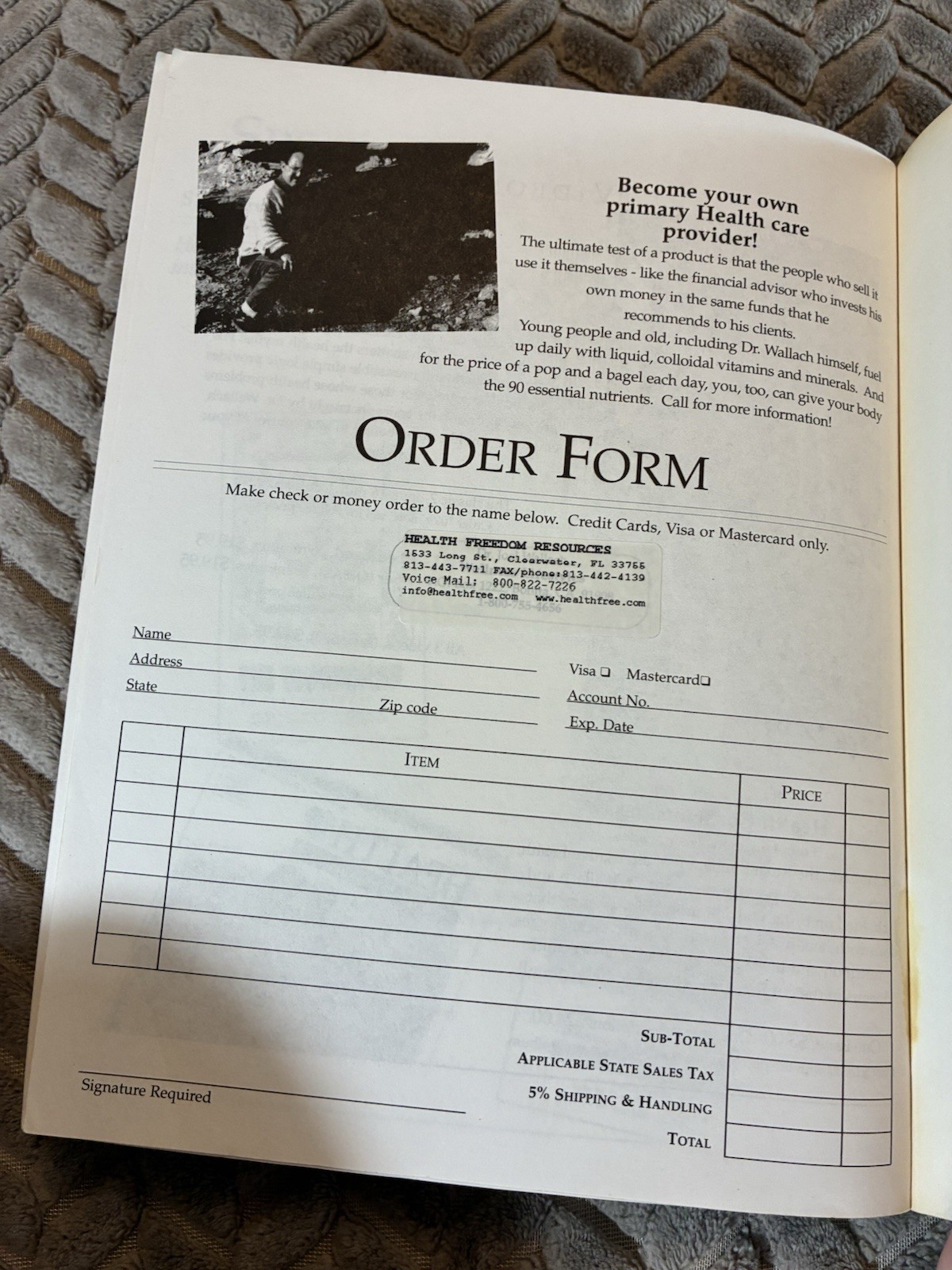 Rare Earths Forbidden Cures Book 7th Printing 1996 Joel D Wallach Ma Lan