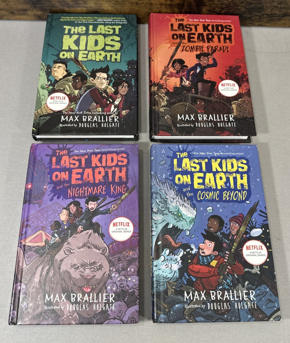 The Last Kids on Earth Hard Cover Books Set 1 – 4