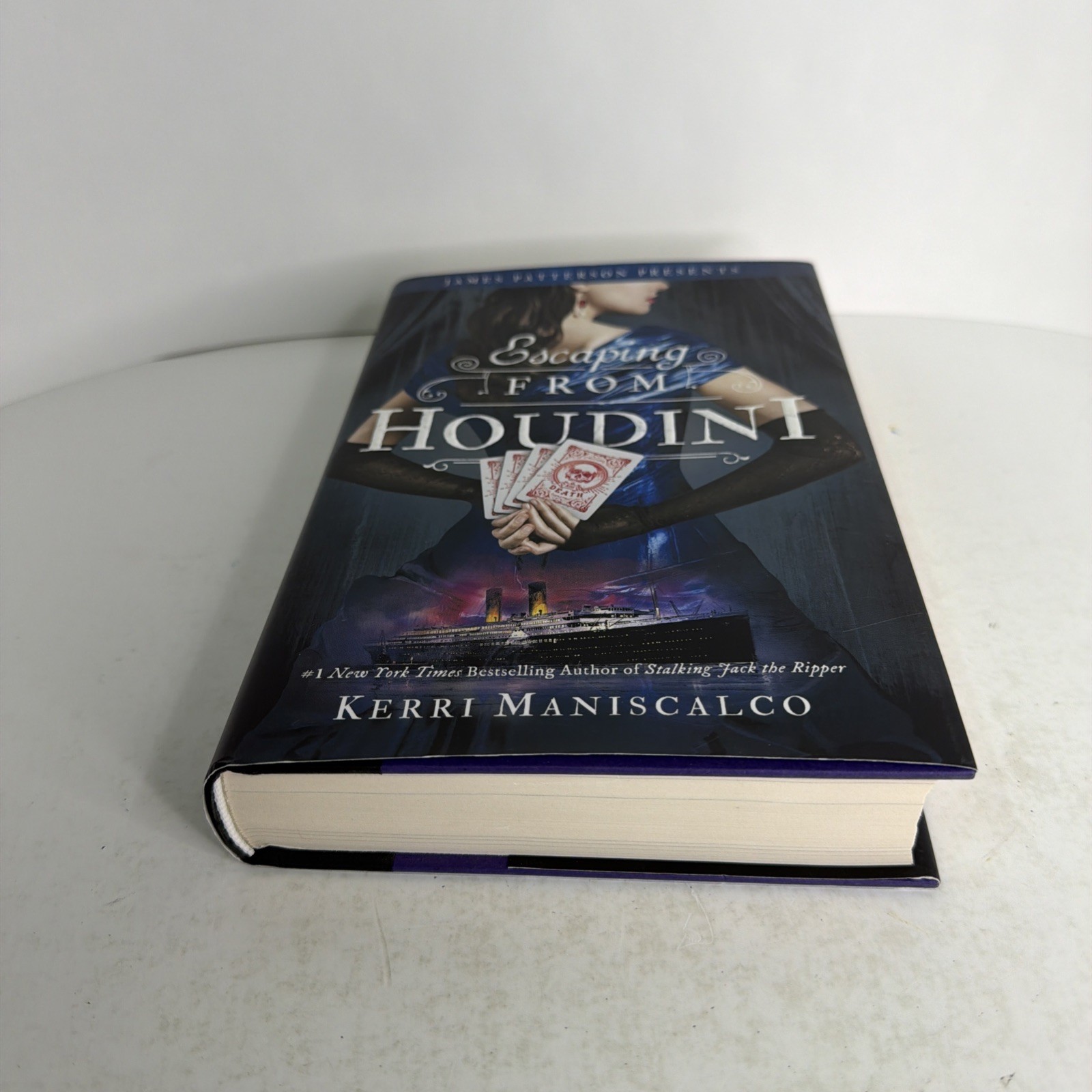 SIGNED Escaping From Houdini Kerri Maniscalco Special Edition Hardcover DJ