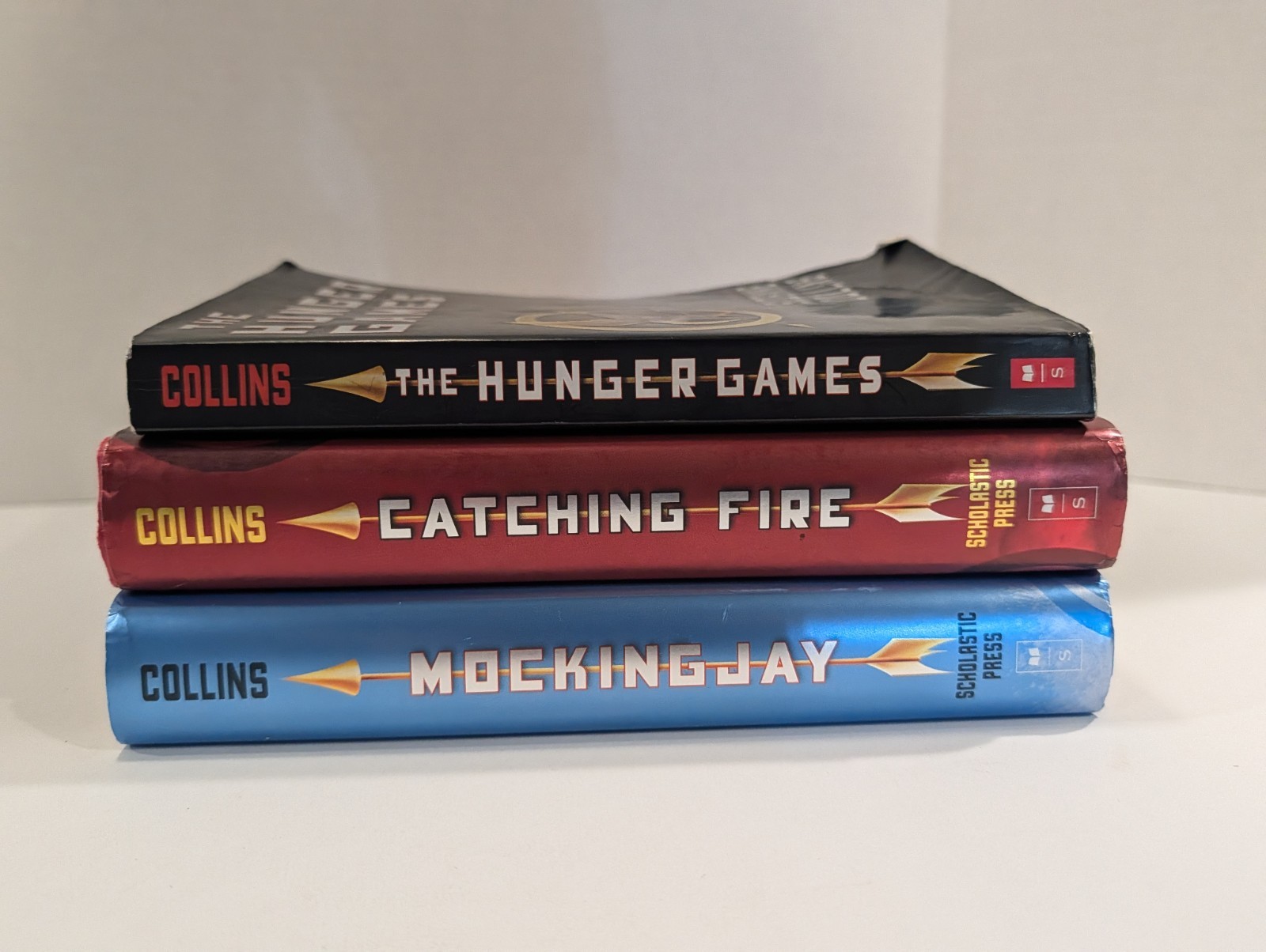 The Hunger Games Trilogy Book Set By Suzanne Collins Hardcover and Paperback Lot