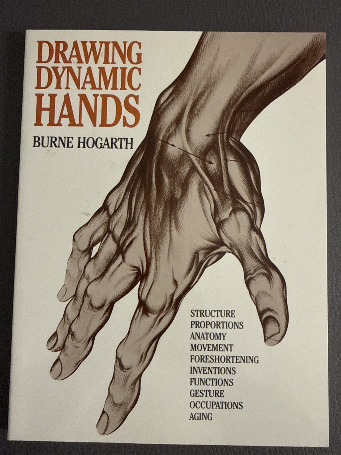 Drawing Dynamic Hands by Burne Hogarth (1988, Trade Paperback)