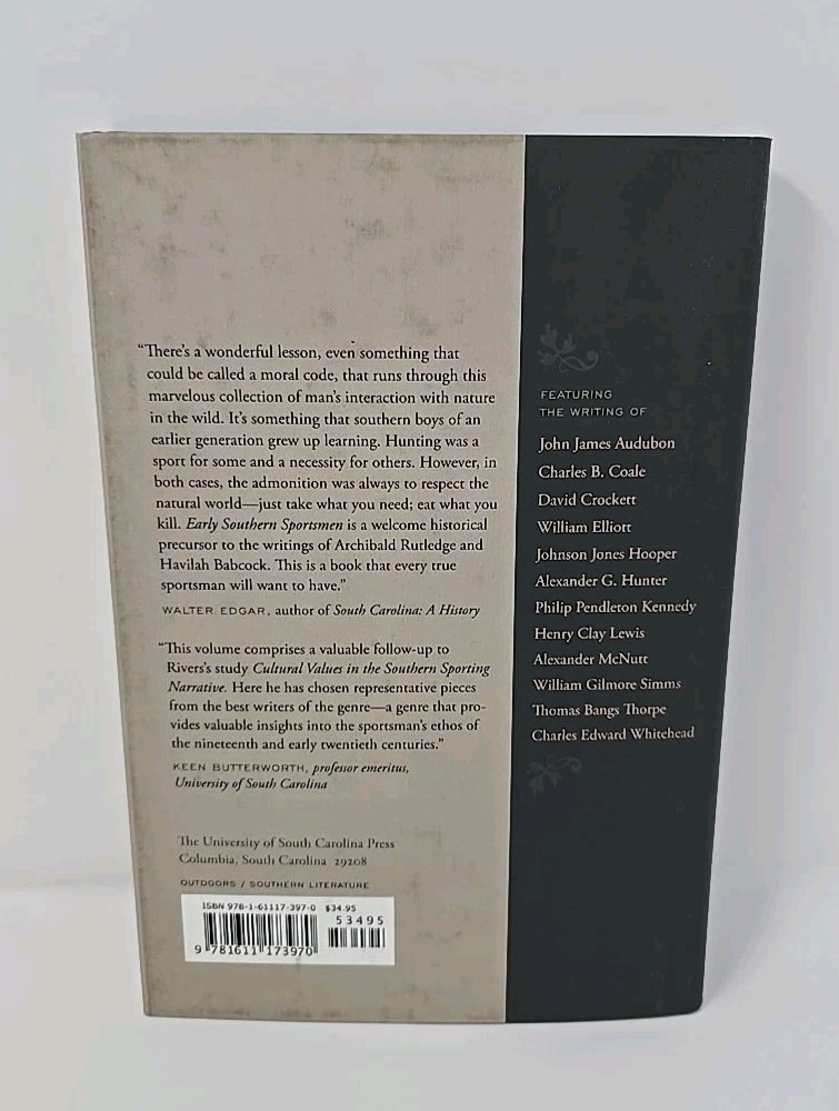 Early Southern Sports and Sportsmen 1830-1910 Jacob F Rivers III