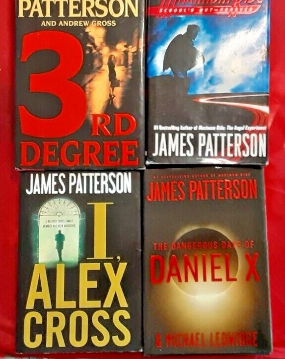 JAMES PATTERSON You Pick the Title Hardcover Books-Create Your Own Lot!