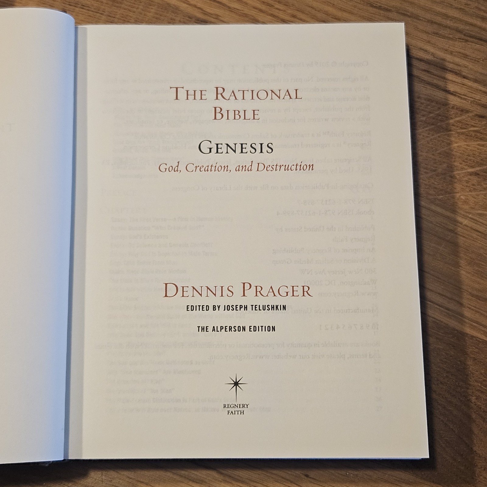 2 Dennis Prager Books | The Rational Bible Series: Genesis & Exodus | Hardcovers