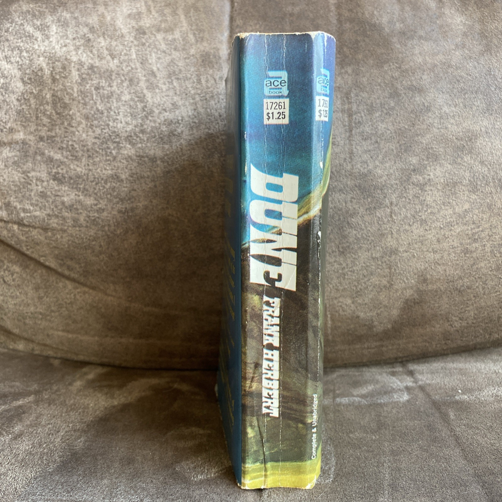 DUNE Frank Herbert 1965 vintage paperback $1.25 Ace Book 17261