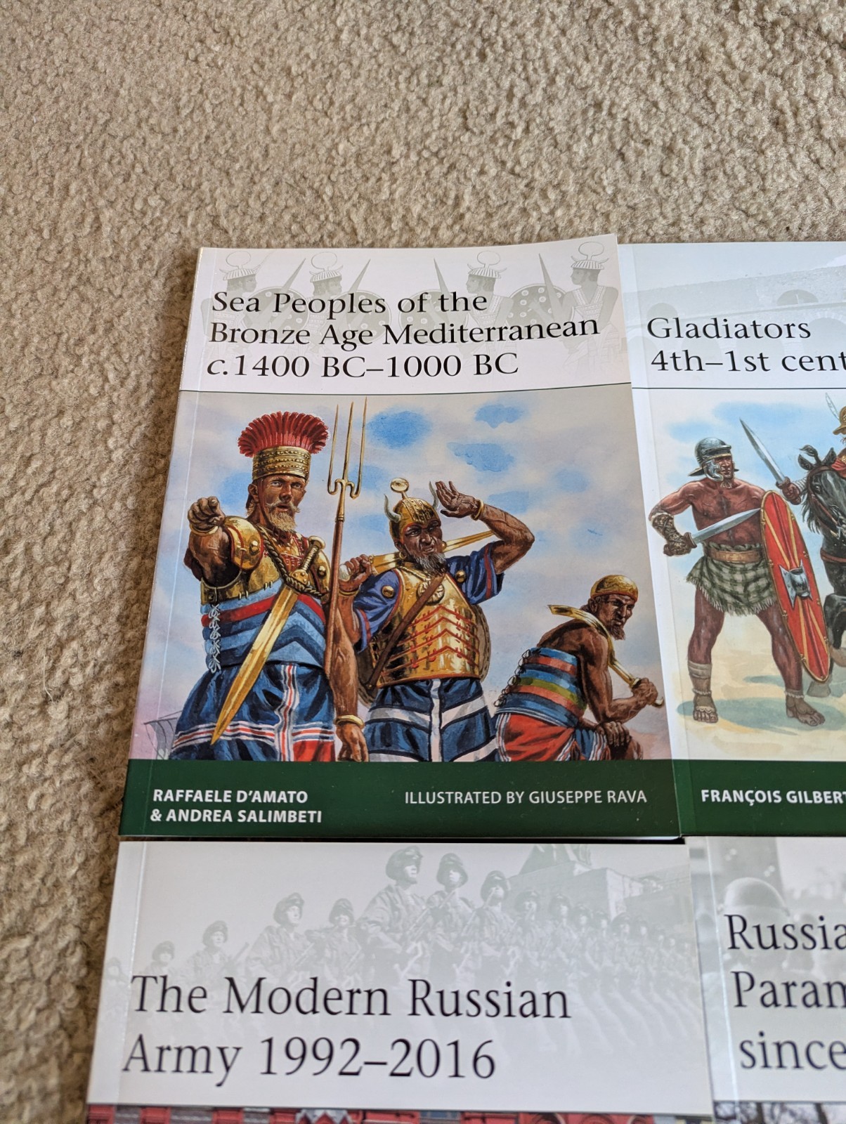 Osprey Elite Series: 4 Volumes, Osprey Publishing, Military History