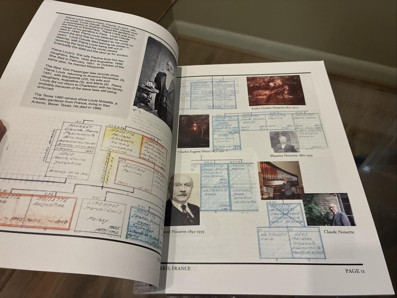 The Noisettes Since 1710 Family Genealogy Book – Margaret Noisette – 86 Pages