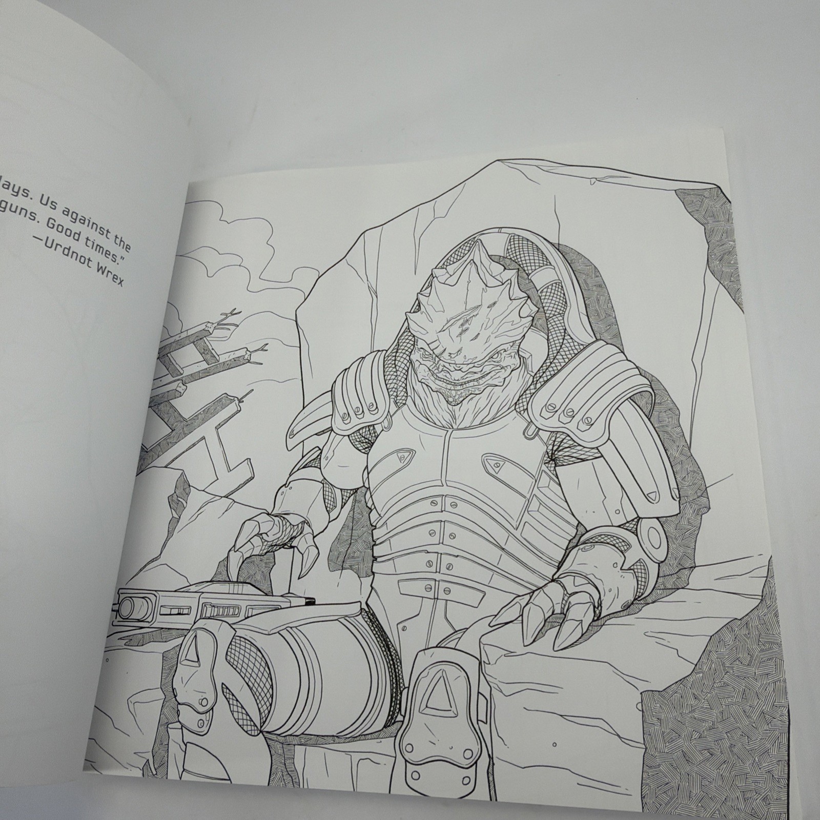Mass Effect Adult Coloring Book Paperback by BioWare Published by Dark Horse