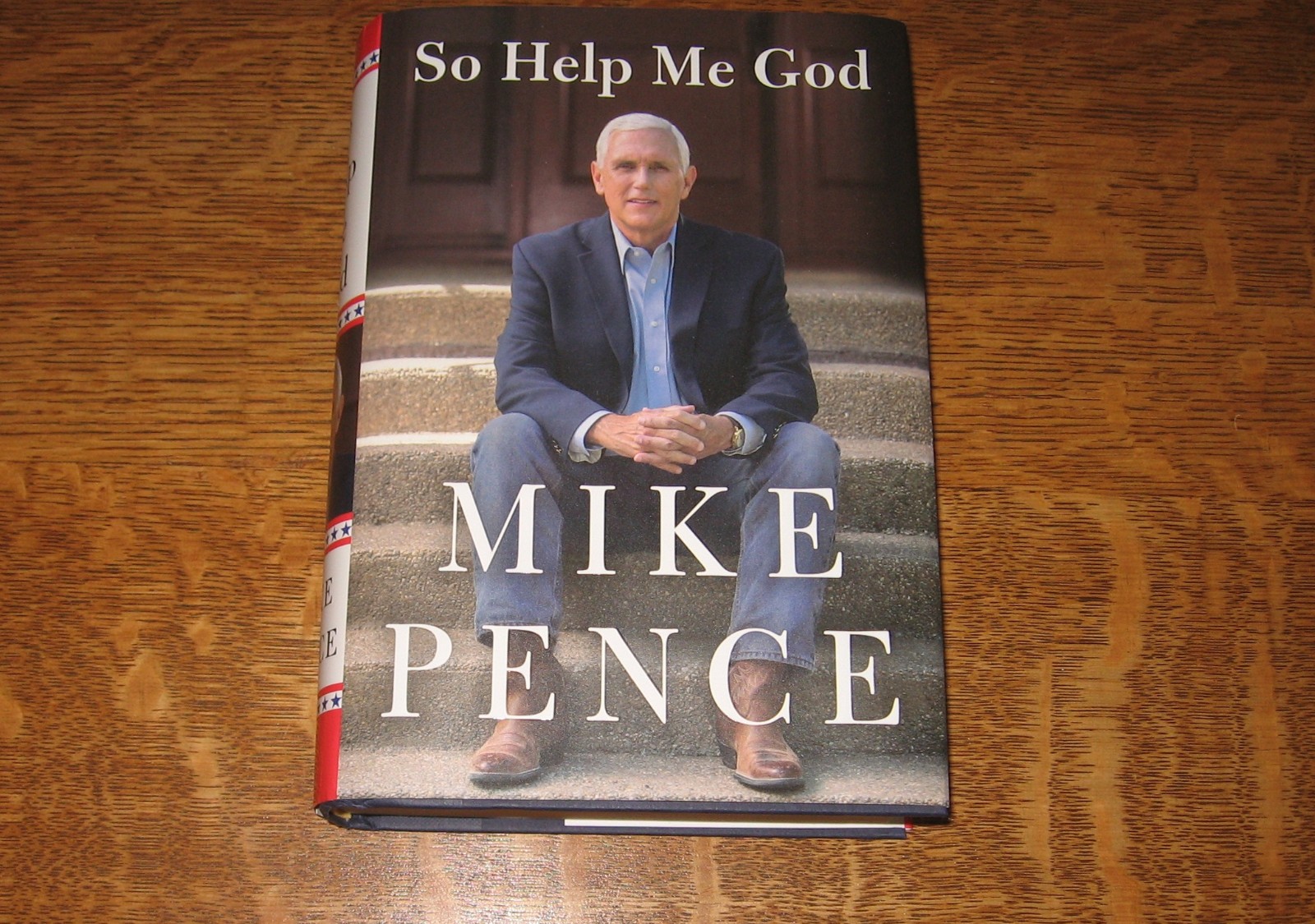 “So Help Me God” by VP Mike Pence-MINT and SIGNED! BRAND NEW!