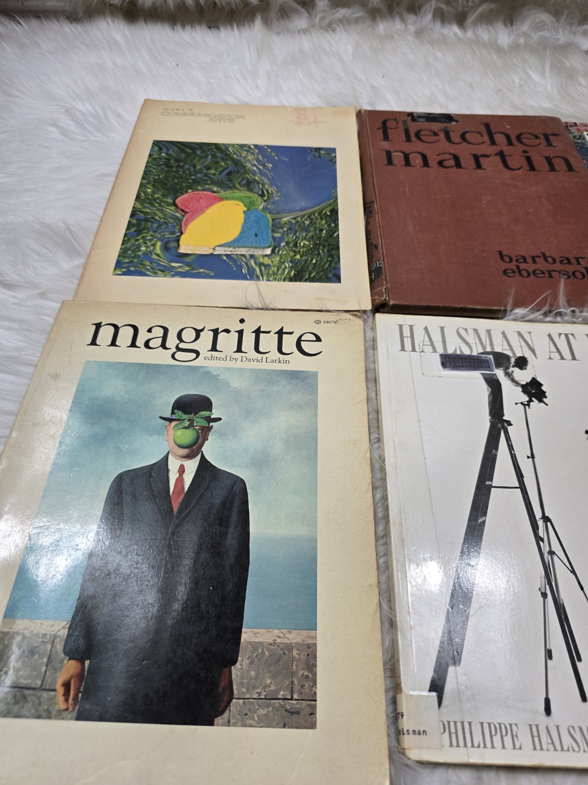 6 Vintage Art Design Color Graphic Print Photo Film Books How To Bundle Lot B10