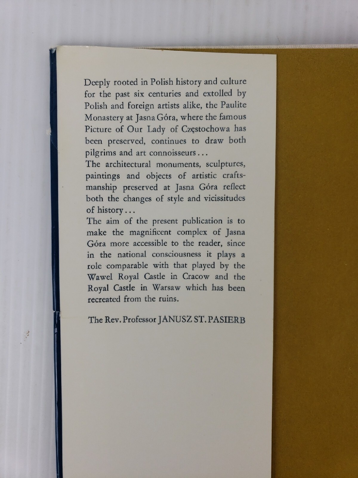 The Shrine of the Black Madonna at Czestochowa First Edition 1980 Polish History